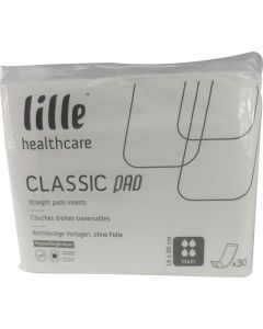Maxi Einlage Lille Clasic Pads, 15x60cm, 30 Packung