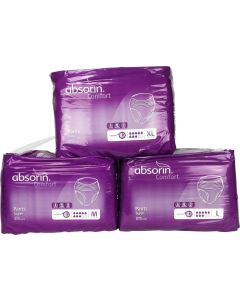 Absorin Comfort Pants Super, Cotton Feel