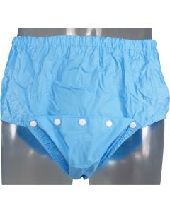 Plastic Broek met Drukknopen aan Voorzijde