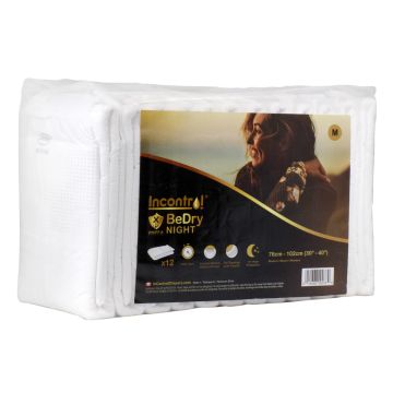 BeDry Night, Plastic Buitenlaag, Klittenbandsluiting