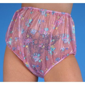 Traditionele Plastic Broek, 3 Stuks Natural